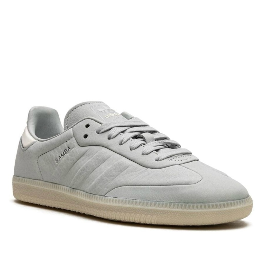 Adidas Samba- Light Grey, All Leather, Men’s Size 7.5